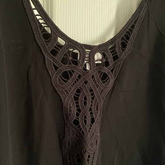 Wilfred Lazare black silk dress, size small - Picture 3 of 5